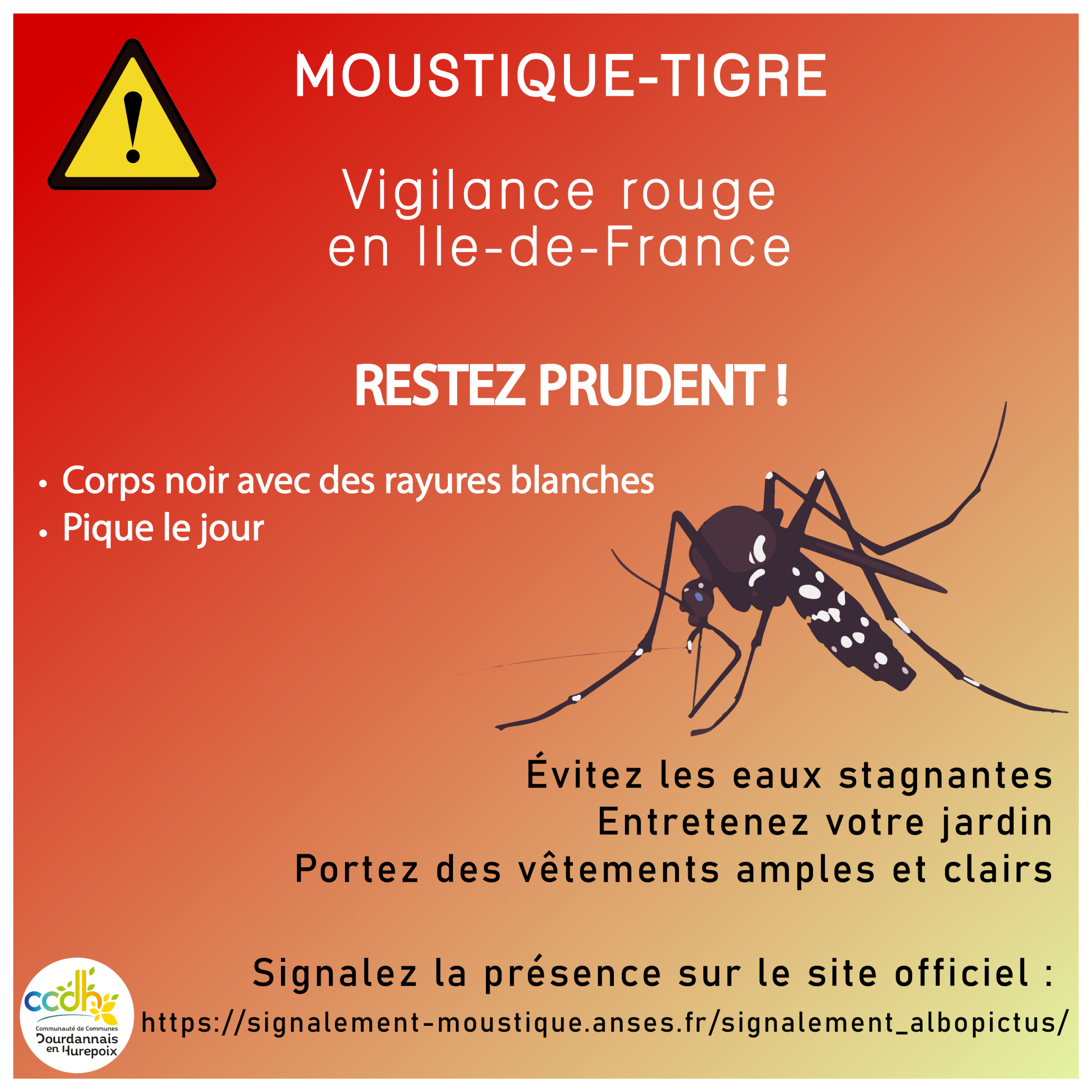 Attention aux moustiques tigres !
