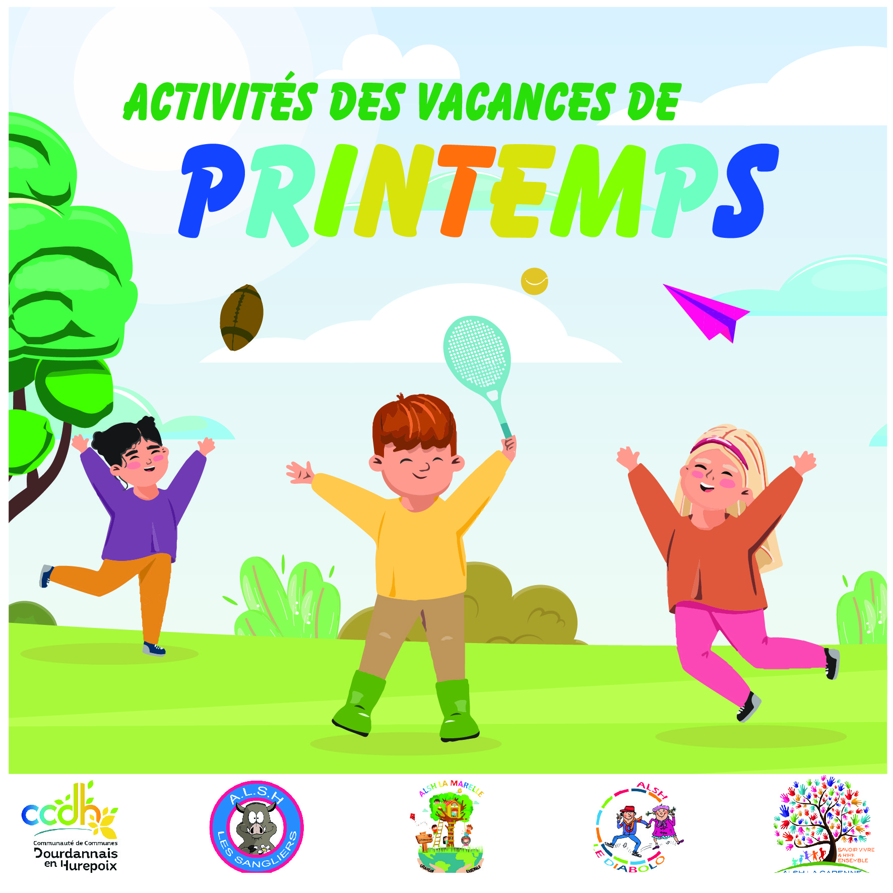 Activités des vacances de printemps