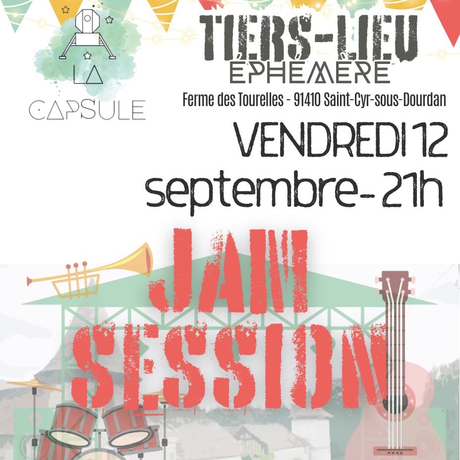 Affiche Jam Session à la Capsule
