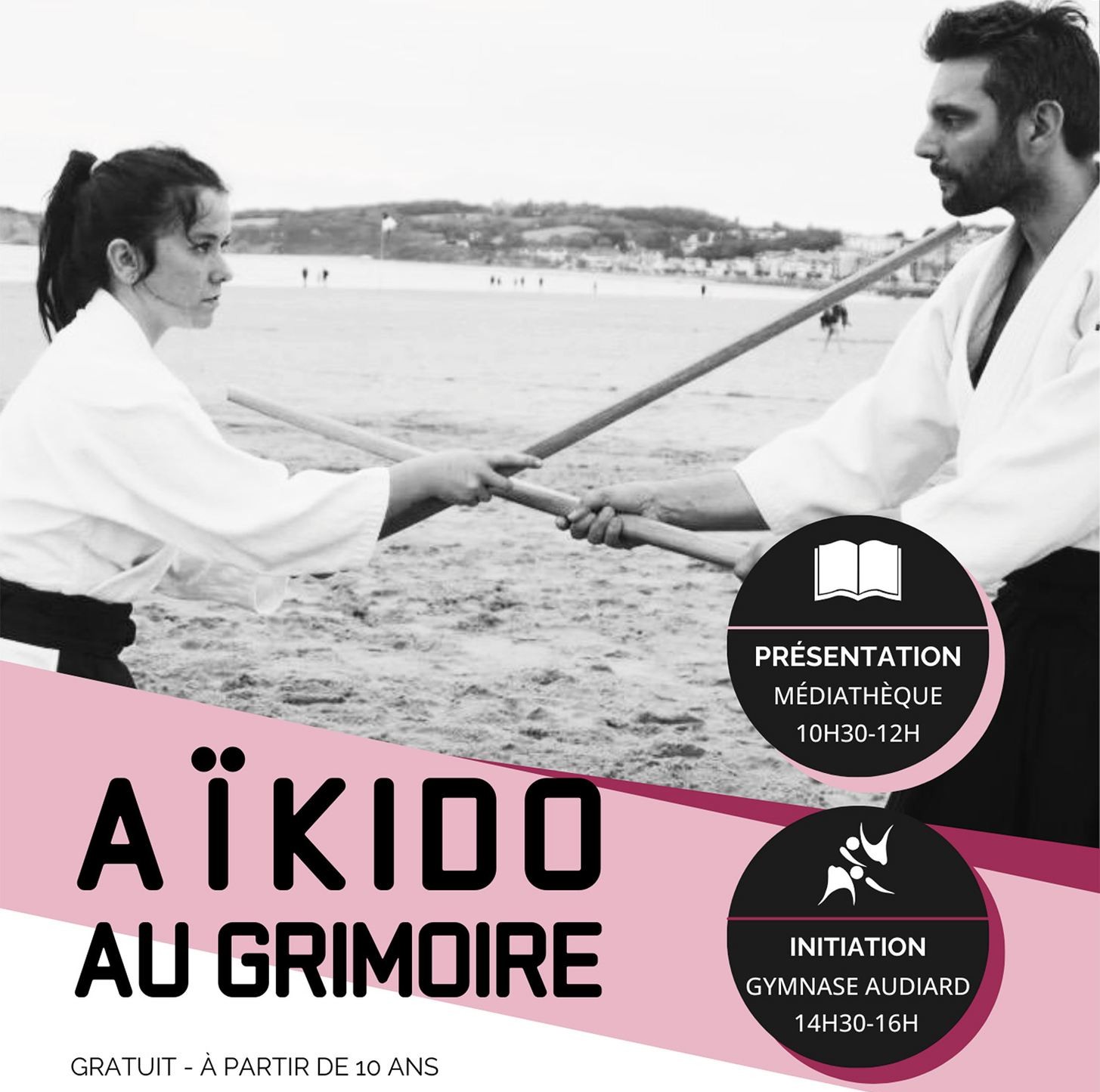 Affiche Aikido - Le Grimoire
