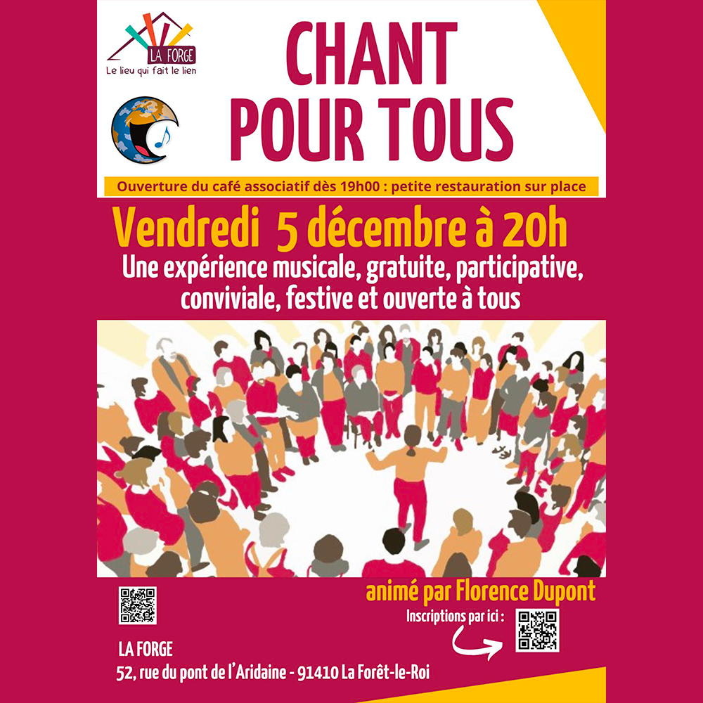 Soirée vocale et participative