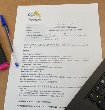 Conseil du 10 avril 2026